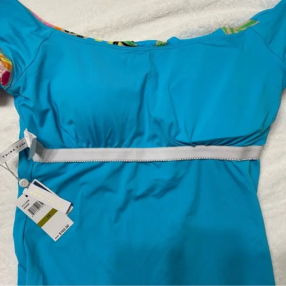 Trima Turk poppy ruffle 1pc swimsuit. - Picture 13 of 14